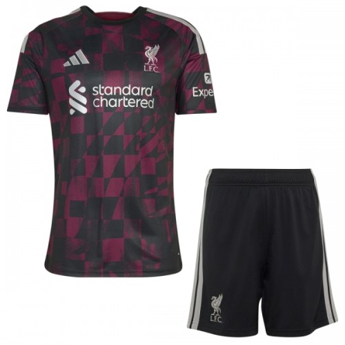 Conjunto Liverpool Equipamento Terceiro 2026-27 - Criança Conjunto Liverpool Equipamento Terceiro 2026-27 - Criança