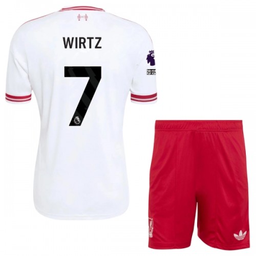Conjunto Liverpool Wirtz 7 Equipamento Alternativo 2026-27 - Criança Conjunto Liverpool Wirtz 7 Equipamento Alternativo 2026-27 - Criança