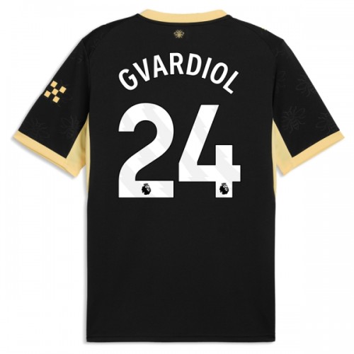 Camisola do Manchester City Gvardiol 24 Equipamento Alternativo 2026-27 Camisola do Manchester City Gvardiol 24 Equipamento Alternativo 2026-27