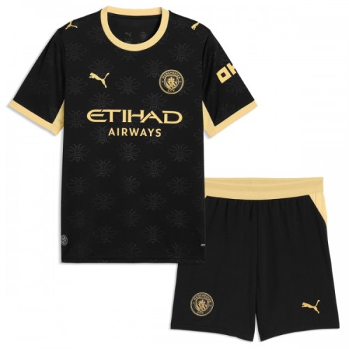 Conjunto Manchester City Equipamento Alternativo 2026-27 - Criança Conjunto Manchester City Equipamento Alternativo 2026-27 - Criança
