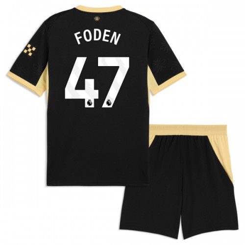 Conjunto Manchester City Foden 47 Equipamento Alternativo 2026-27 - Criança Conjunto Manchester City Foden 47 Equipamento Alternativo 2026-27 - Criança