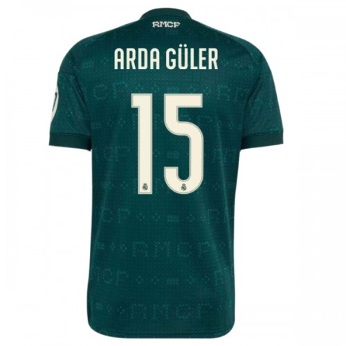Camisola do Real Madrid Arda Guler 15 Equipamento Alternativo 2026-27 Camisola do Real Madrid Arda Guler 15 Equipamento Alternativo 2026-27