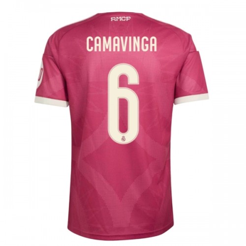 Camisola do Real Madrid Camavinga 6 Equipamento Terceiro 2026-27 Camisola do Real Madrid Camavinga 6 Equipamento Terceiro 2026-27
