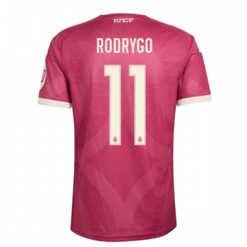 Camisola do Real Madrid Rodrygo 11 Equipamento Terceiro 2026-27 Camisola do Real Madrid Rodrygo 11 Equipamento Terceiro 2026-27