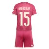 Conjunto Real Madrid Arda Guler 15 Equipamento Terceiro 2026-27 - Criança Conjunto Real Madrid Arda Guler 15 Equipamento Terceiro 2026-27 - Criança