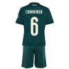 Conjunto Real Madrid Camavinga 6 Equipamento Alternativo 2026-27 - Criança Conjunto Real Madrid Camavinga 6 Equipamento Alternativo 2026-27 - Criança