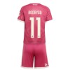 Conjunto Real Madrid Rodrygo 11 Equipamento Terceiro 2026-27 - Criança Conjunto Real Madrid Rodrygo 11 Equipamento Terceiro 2026-27 - Criança