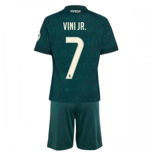 Conjunto Real Madrid Vini JR. 7 Equipamento Alternativo 2026-27 - Criança Conjunto Real Madrid Vini JR. 7 Equipamento Alternativo 2026-27 - Criança