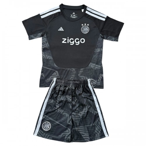 Conjunto Ajax Amsterdam Guarda Redes 2026-27 Preta - Criança Conjunto Ajax Amsterdam Guarda Redes 2026-27 Preta - Criança