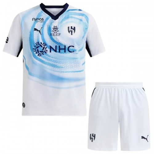 Conjunto Al Hilal SFC Equipamento Alternativo 2026-27 - Criança Conjunto Al Hilal SFC Equipamento Alternativo 2026-27 - Criança