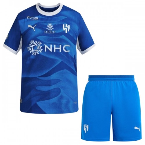 Conjunto Al Hilal SFC Equipamento Principal 2026-27 - Criança Conjunto Al Hilal SFC Equipamento Principal 2026-27 - Criança