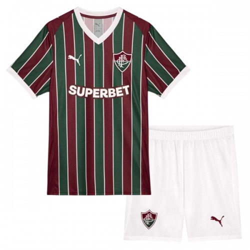 Conjunto Fluminense FC Equipamento Principal 2026-27 - Criança Conjunto Fluminense FC Equipamento Principal 2026-27 - Criança
