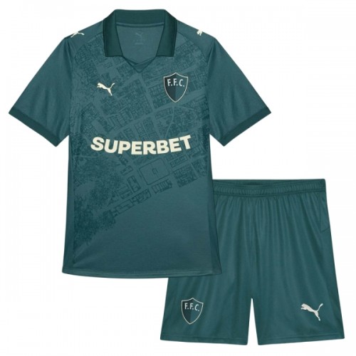 Conjunto Fluminense FC Equipamento Terceiro 2026-27 - Criança Conjunto Fluminense FC Equipamento Terceiro 2026-27 - Criança