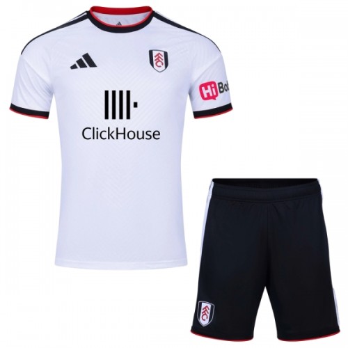 Conjunto Fulham FC Equipamento Principal 2026-27 - Criança Conjunto Fulham FC Equipamento Principal 2026-27 - Criança