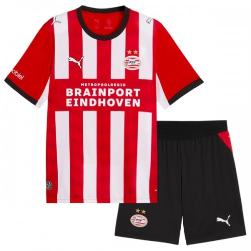 Conjunto PSV Eindhoven Equipamento Principal 2026-27 - Criança Conjunto PSV Eindhoven Equipamento Principal 2026-27 - Criança