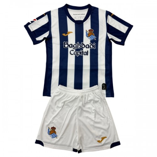 Conjunto Real Sociedad Equipamento Principal 2026-27 - Criança Conjunto Real Sociedad Equipamento Principal 2026-27 - Criança