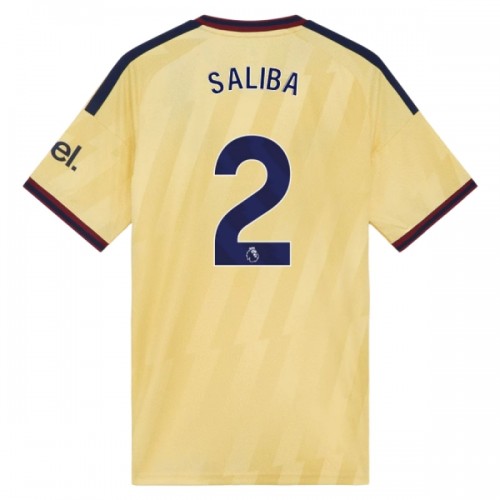 Camisola do Arsenal Saliba 2 Equipamento Terceiro 2026-27 Camisola do Arsenal Saliba 2 Equipamento Terceiro 2026-27