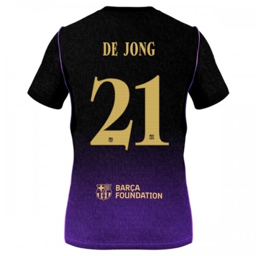 Camisola do FC Barcelona F. De Jong 21 Equipamento Alternativo 2026-27 Camisola do FC Barcelona F. De Jong 21 Equipamento Alternativo 2026-27