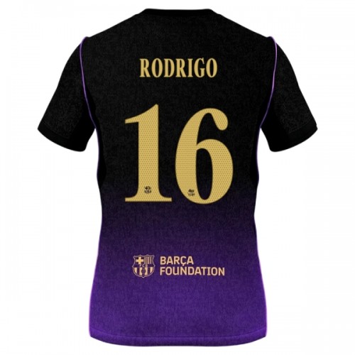 Camisola do FC Barcelona Rodrigo 16 Equipamento Alternativo 2026-27 Camisola do FC Barcelona Rodrigo 16 Equipamento Alternativo 2026-27