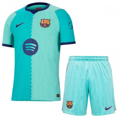 Conjunto FC Barcelona Equipamento Terceiro 2026-27 - Criança Conjunto FC Barcelona Equipamento Terceiro 2026-27 - Criança