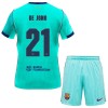 Conjunto FC Barcelona F. De Jong 21 Equipamento Terceiro 2026-27 - Criança Conjunto FC Barcelona F. De Jong 21 Equipamento Terceiro 2026-27 - Criança