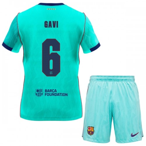 Conjunto FC Barcelona Gavi 6 Equipamento Terceiro 2026-27 - Criança Conjunto FC Barcelona Gavi 6 Equipamento Terceiro 2026-27 - Criança