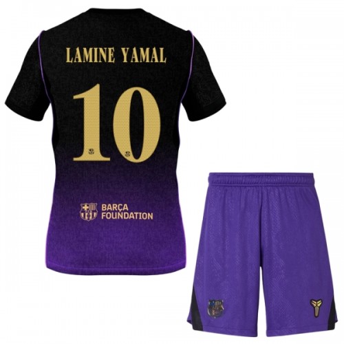 Conjunto FC Barcelona Lamine Yamal 10 Equipamento Alternativo 2026-27 - Criança Conjunto FC Barcelona Lamine Yamal 10 Equipamento Alternativo 2026-27 - Criança