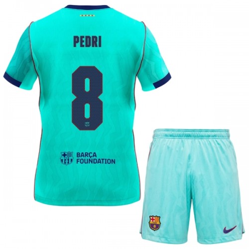 Conjunto FC Barcelona Pedri 8 Equipamento Terceiro 2026-27 - Criança Conjunto FC Barcelona Pedri 8 Equipamento Terceiro 2026-27 - Criança