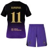 Conjunto FC Barcelona Raphinha 11 Equipamento Alternativo 2026-27 - Criança Conjunto FC Barcelona Raphinha 11 Equipamento Alternativo 2026-27 - Criança