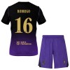 Conjunto FC Barcelona Rodrigo 16 Equipamento Alternativo 2026-27 - Criança Conjunto FC Barcelona Rodrigo 16 Equipamento Alternativo 2026-27 - Criança