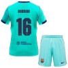 Conjunto FC Barcelona Rodrigo 16 Equipamento Terceiro 2026-27 - Criança Conjunto FC Barcelona Rodrigo 16 Equipamento Terceiro 2026-27 - Criança