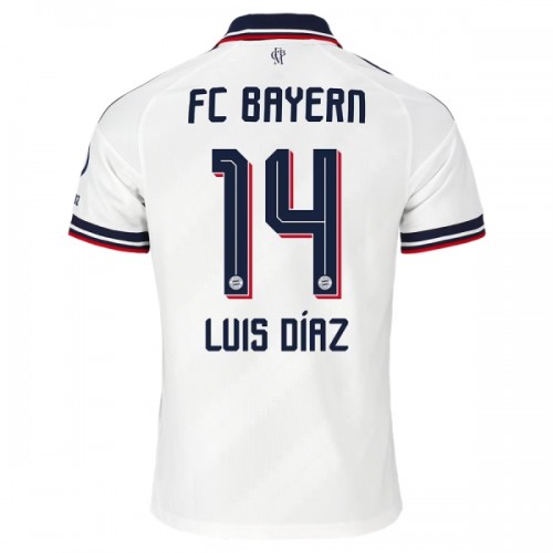 Camisola do FC Bayern de Munique Luis Diaz 14 Equipamento Alternativo 2026-27 Camisola do FC Bayern de Munique Luis Diaz 14 Equipamento Alternativo 2026-27