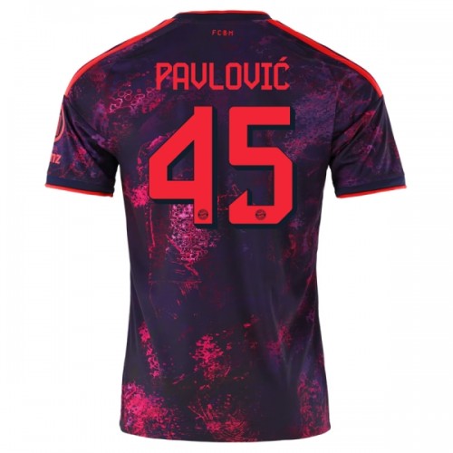 Camisola do FC Bayern de Munique Pavlovic 45 Equipamento Terceiro 2026-27 Camisola do FC Bayern de Munique Pavlovic 45 Equipamento Terceiro 2026-27