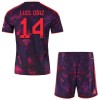 Conjunto FC Bayern de Munique Luis Diaz 14 Equipamento Terceiro 2026-27 - Criança Conjunto FC Bayern de Munique Luis Diaz 14 Equipamento Terceiro 2026-27 - Criança