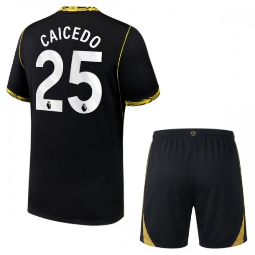 Conjunto Chelsea Caicedo 25 Equipamento Alternativo 2026-27 - Criança Conjunto Chelsea Caicedo 25 Equipamento Alternativo 2026-27 - Criança