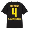 Camisola do Borussia Dortmund N. Schlotterbeck 4 Equipamento Alternativo 2026-27 Camisola do Borussia Dortmund N. Schlotterbeck 4 Equipamento Alternativo 2026-27