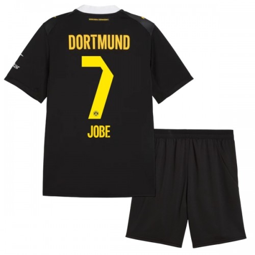 Conjunto Borussia Dortmund Jobe 7 Equipamento Alternativo 2026-27 - Criança Conjunto Borussia Dortmund Jobe 7 Equipamento Alternativo 2026-27 - Criança