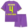 Conjunto Borussia Dortmund N. Schlotterbeck 4 Equipamento Terceiro 2026-27 - Criança Conjunto Borussia Dortmund N. Schlotterbeck 4 Equipamento Terceiro 2026-27 - Criança