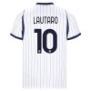 Camisola do Inter Milan Lautaro 10 Equipamento Alternativo 2026-27