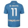 Camisola do SSC Napoli De Bruyne 11 Equipamento Principal 2026-27
