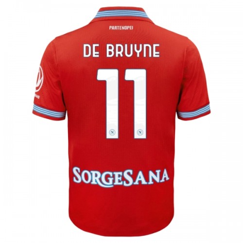 Camisola do SSC Napoli De Bruyne 11 Equipamento Terceiro 2026-27 Camisola do SSC Napoli De Bruyne 11 Equipamento Terceiro 2026-27