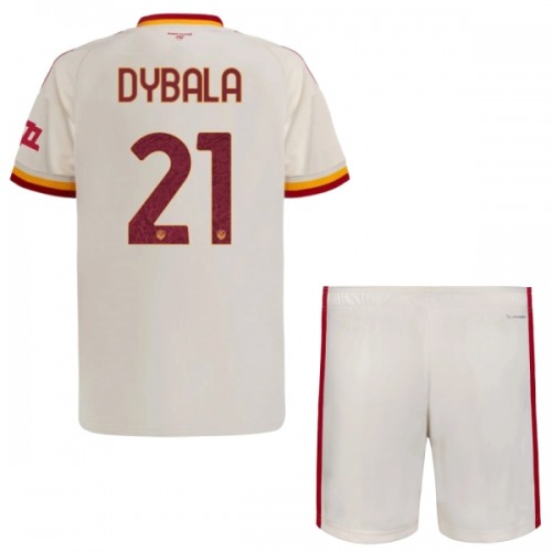 Conjunto AS Roma Dybala 21 Equipamento Alternativo 2026-27 - Criança Conjunto AS Roma Dybala 21 Equipamento Alternativo 2026-27 - Criança