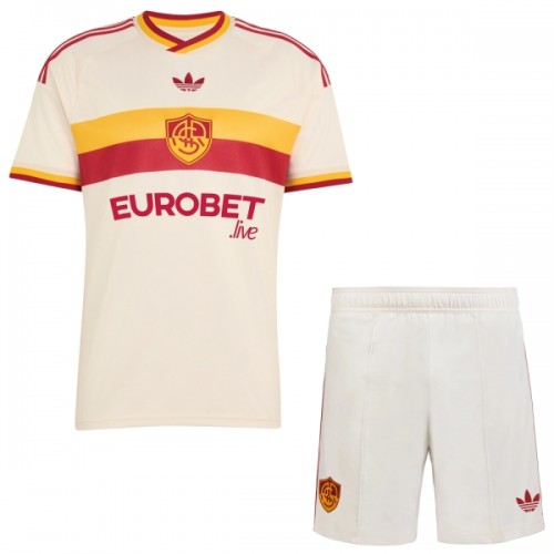 Conjunto AS Roma Equipamento Alternativo 2026-27 - Criança Conjunto AS Roma Equipamento Alternativo 2026-27 - Criança