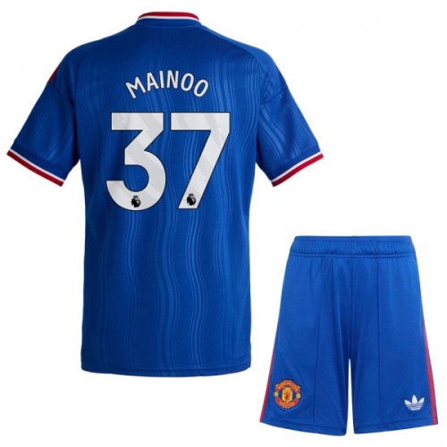 Conjunto Manchester United Mainoo 37 Equipamento Alternativo 2026-27 - Criança Conjunto Manchester United Mainoo 37 Equipamento Alternativo 2026-27 - Criança