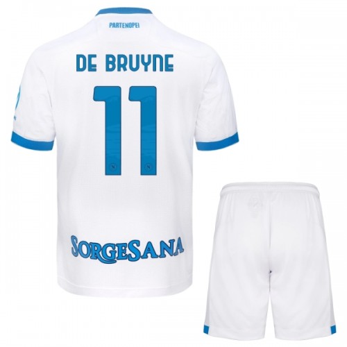 Conjunto SSC Napoli De Bruyne 11 Equipamento Alternativo 2026-27 - Criança Conjunto SSC Napoli De Bruyne 11 Equipamento Alternativo 2026-27 - Criança