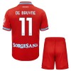 Conjunto SSC Napoli De Bruyne 11 Equipamento Terceiro 2026-27 - Criança Conjunto SSC Napoli De Bruyne 11 Equipamento Terceiro 2026-27 - Criança
