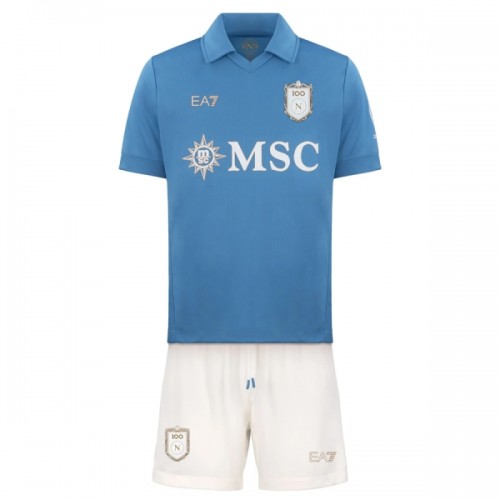 Conjunto SSC Napoli Equipamento Principal 2026-27 - Criança Conjunto SSC Napoli Equipamento Principal 2026-27 - Criança