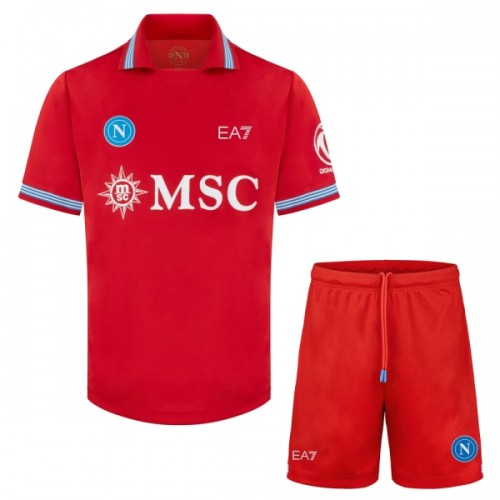 Conjunto SSC Napoli Equipamento Terceiro 2026-27 - Criança Conjunto SSC Napoli Equipamento Terceiro 2026-27 - Criança