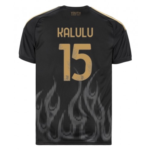 Camisola do Juventus Kalulu 15 Equipamento Terceiro 2026-27 Camisola do Juventus Kalulu 15 Equipamento Terceiro 2026-27