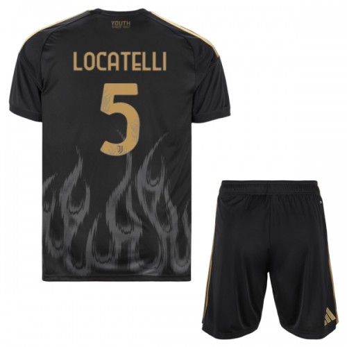 Conjunto Juventus Locatelli 5 Equipamento Terceiro 2026-27 - Criança Conjunto Juventus Locatelli 5 Equipamento Terceiro 2026-27 - Criança